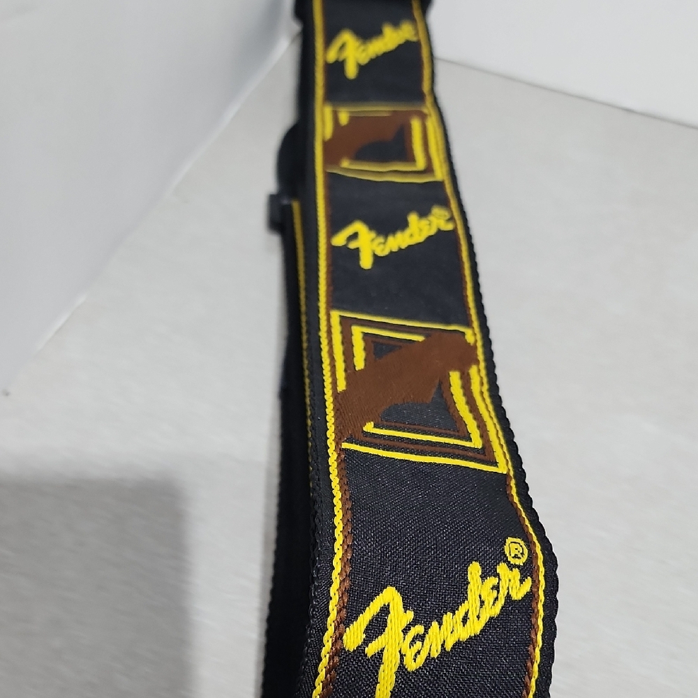 Fender Men's Bag with Black and Yellow Design